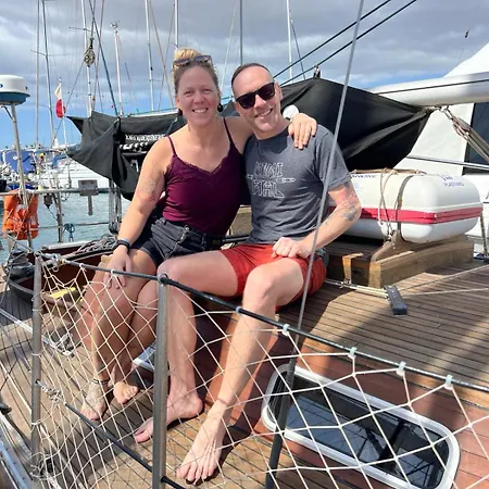 船上ホテル The Captains Locker - 30ft Yacht サンミゲル・デ・アボナ